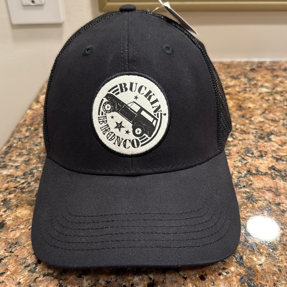 New FORD Bronco trucker hat, mesh and snap back, adult one size